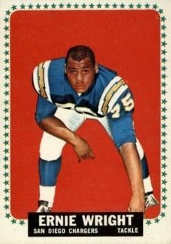 Ernie Wright 1964 Topps #174 Sports Card
