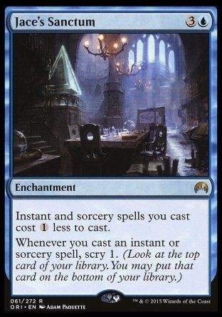 Jace's Sanctum (Magic Origins) Trading Card