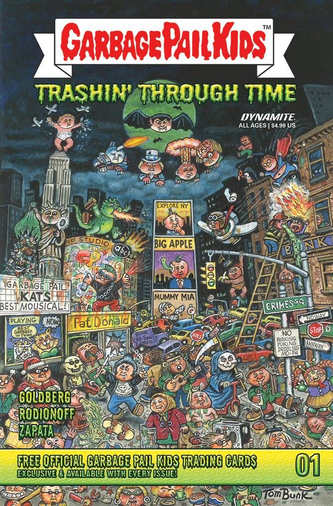 Garbage Pail Kids: Trashin' Through Time #1 Comic