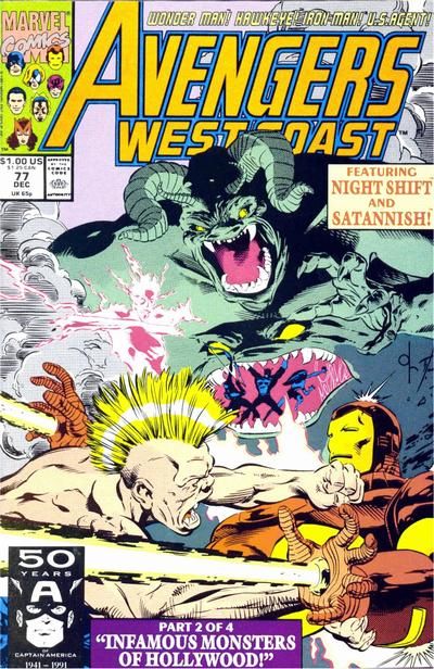 Avengers West Coast #77 Comic