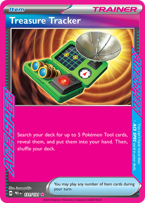 Treasure Tracker (Trainer: Item) (131/131) - Prismatic Evolutions