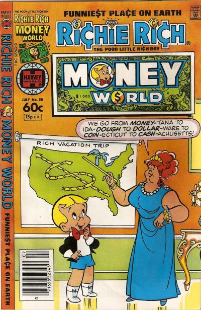 Richie Rich Money World #58 Comic