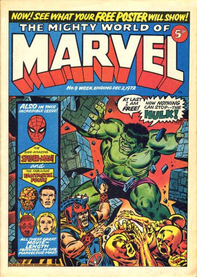 Mighty World of Marvel, The #9 Comic