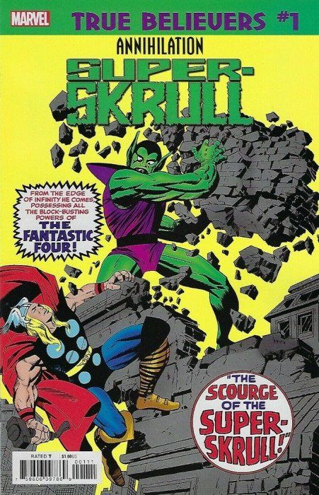 True Believers: Annihilation - Super-Skrull #1 Comic
