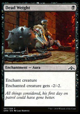 Dead Weight (Guilds of Ravnica) Trading Card