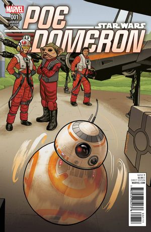 Poe Dameron #1 (Quinones Bb 8 Variant)