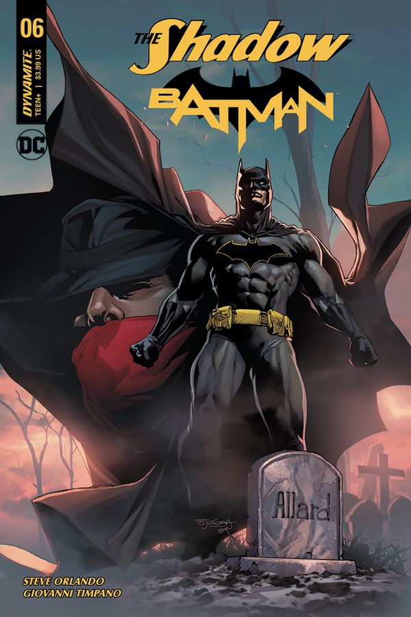 Shadow/Batman #6 (Cover B Segovia)
