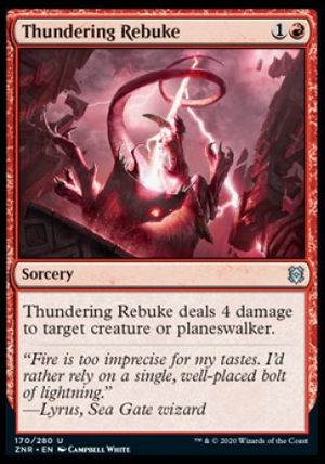 Thundering Rebuke (Zendikar Rising)