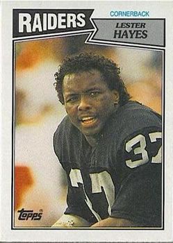 Lester Hayes 1987 Topps #223 Sports Card