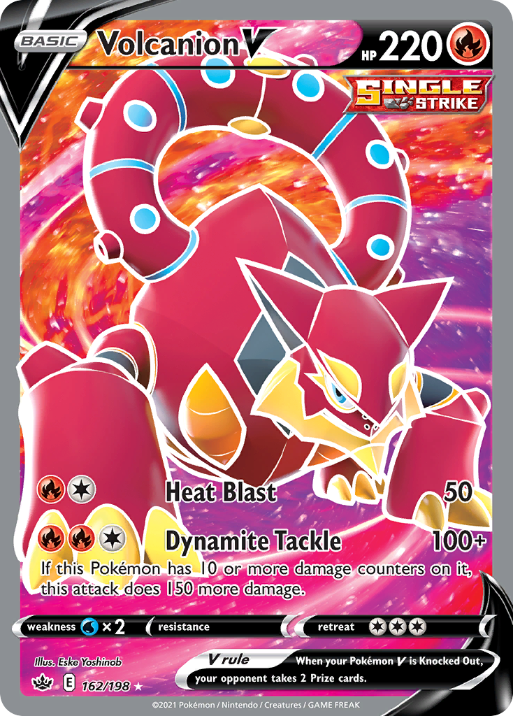 olcanion V (162/198) - Chilling Reign Pokémon Card