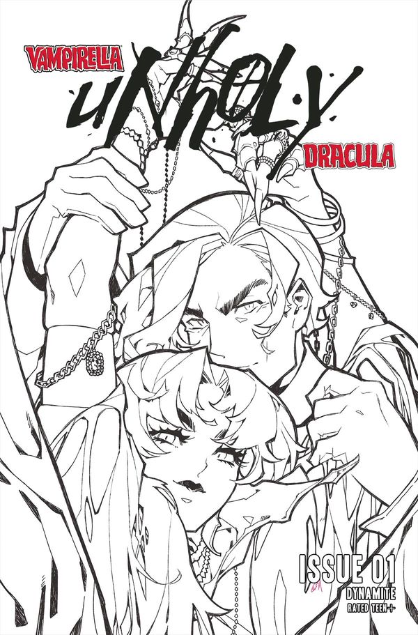 Vampirella / Dracula: Unholy #1 (Cover K 25 Copy Cover Besch B&w)