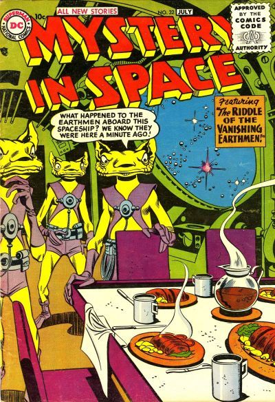 Mystery in Space #32 Comic
