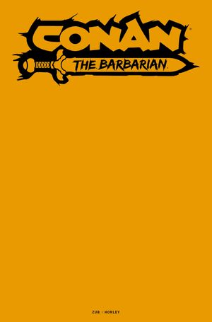 Conan: The Barbarian #25 (Cvr H Color Blank Sketch Variant)