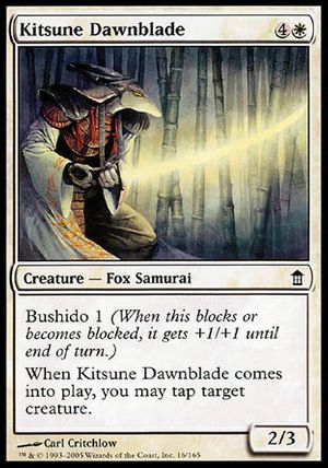 Kitsune Dawnblade (Saviors of Kamigawa)