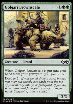 Golgari Brownscale (Ultimate Masters) Trading Card