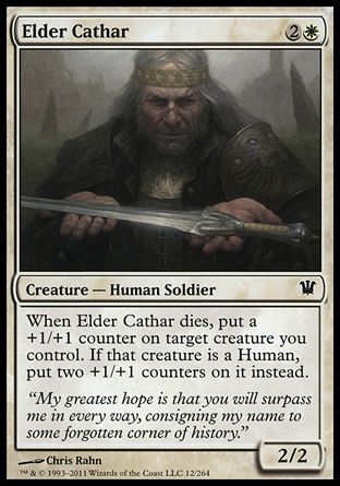 Elder Cathar (Innistrad) Trading Card