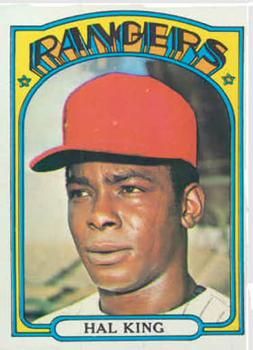 Hal King 1972 Topps #598 Sports Card