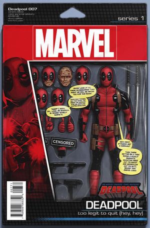Deadpool #7 (Christopher Action Figure Variant)