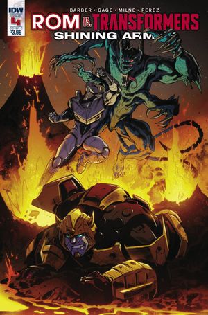Rom vs Transformers: Shining Armor #4 (Cover C Ossio)