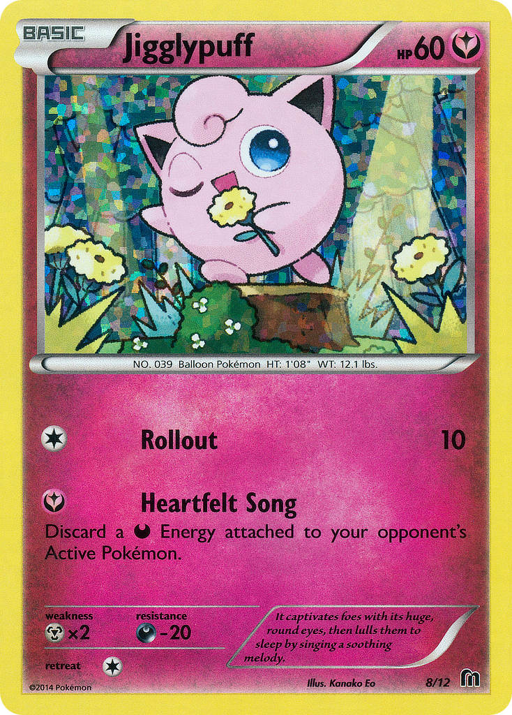 Jigglypuff (8/12) - McDonald's Collection 2016 Pokémon Card