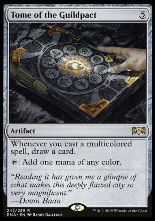 Tome of the Guildpact (Ravnica Allegiance) Trading Card