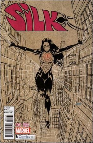 Silk #1 (Dave Johnson Black & White ComicsPRO Variant Sketch Cover)