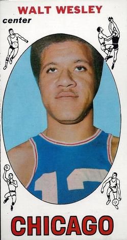 Walt Wesley 1969-70 Topps Basketball #22 Sports Card