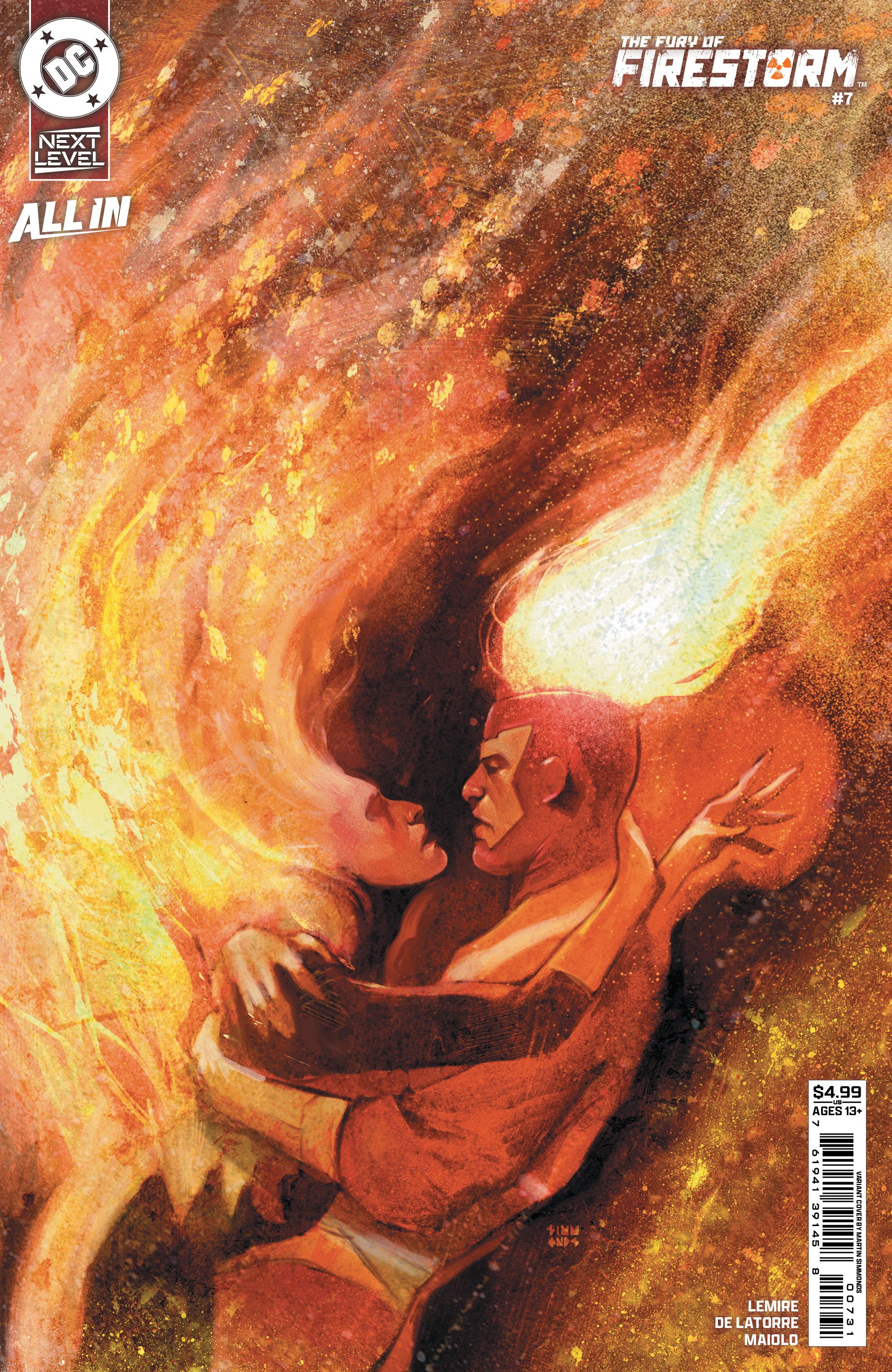 Fury of Firestorm #7 (Cvr C Martin Simmonds Card Stock Variant) Comic