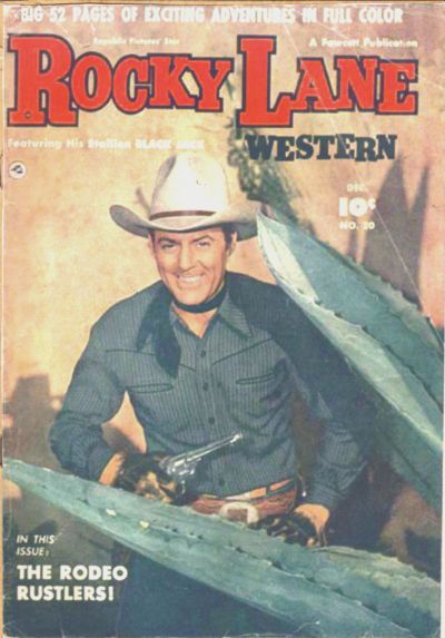 Rocky Lane Western #20 Comic