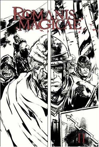 Romanis Magicae #2 (Cvr B Paul Peart Smith Black White And Red Variant) Comic