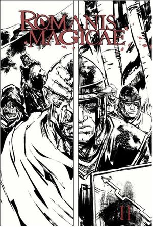 Romanis Magicae #2 (Cvr B Paul Peart Smith Black White And Red Variant)