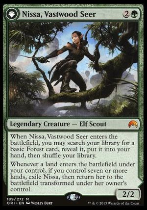 Nissa, Vastwood Seer (Magic Origins)