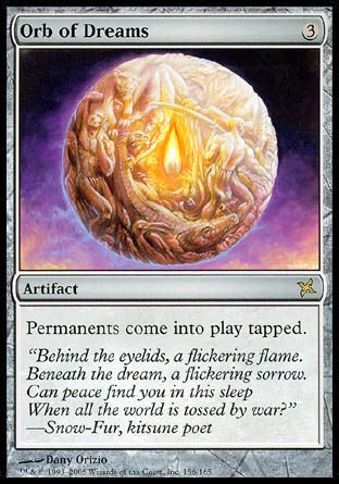 Orb of Dreams (Betrayers of Kamigawa) Trading Card