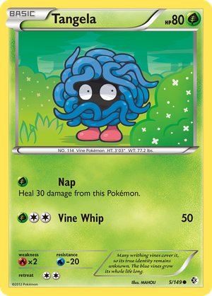 Tangela (5/149) - Boundaries Crossed