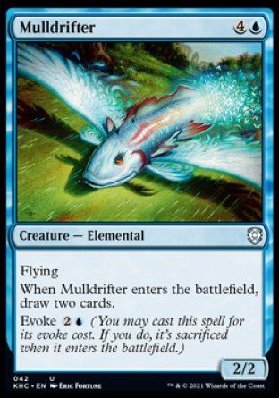 Mulldrifter (Kaldheim Commander Decks) Trading Card