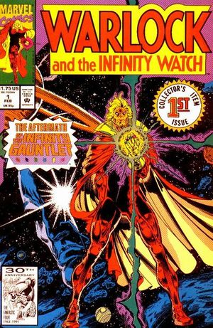 Warlock and on sale the infinity watch 1 CGC 9.0