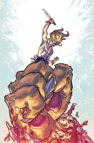 Kamandi Challenge  #4 (Variant Cover)