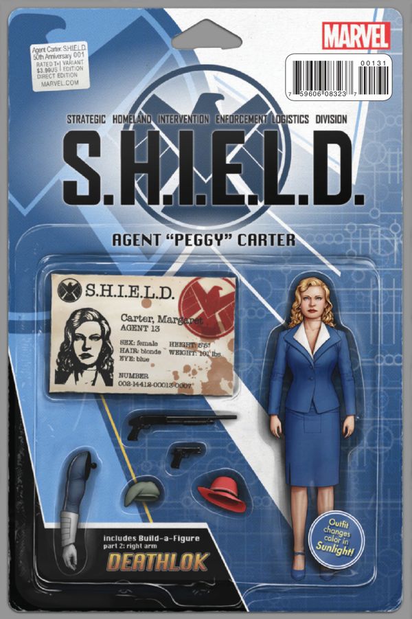 Agent Carter Shield 50th Anniversary #1 (Action Figure Variant)