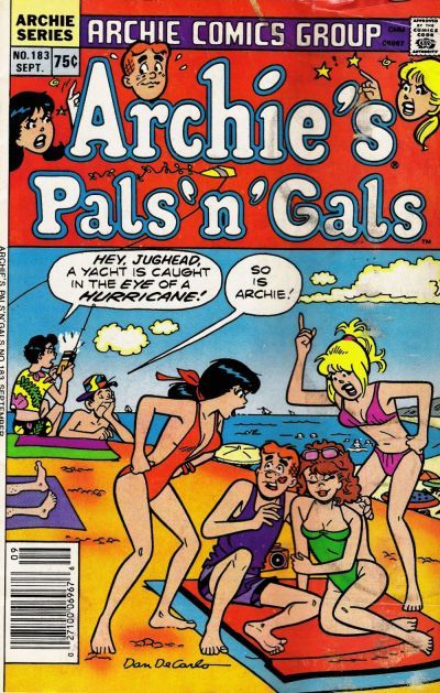 Archie's Pals 'N' Gals #183 Comic