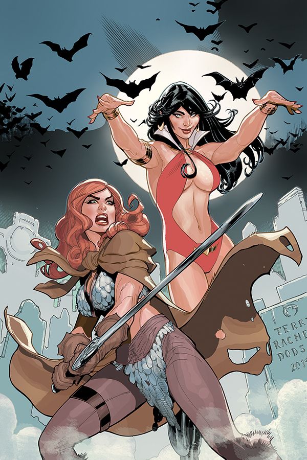 Vampirella/Red Sonja #1 (Dodson Virgin Cover)