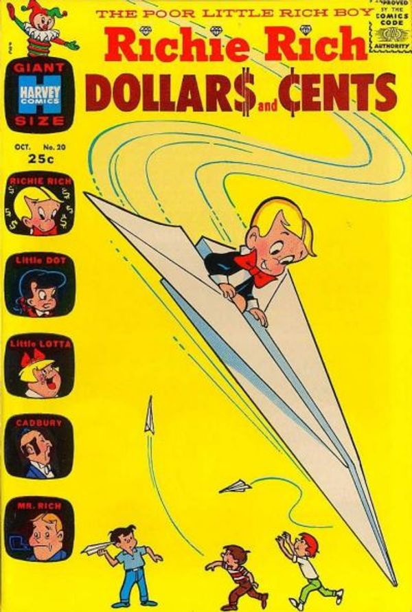 Richie Rich Dollars and Cents #20