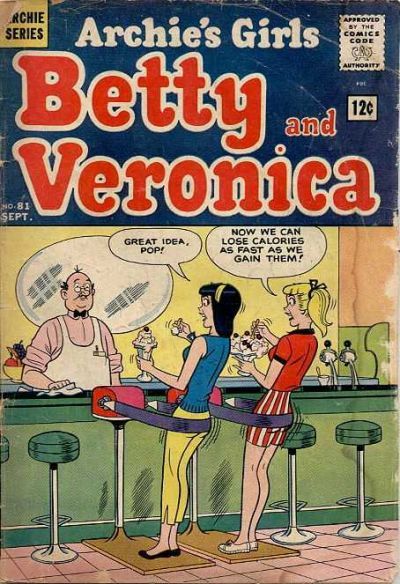 Archie's Girls Betty and Veronica #81 Comic