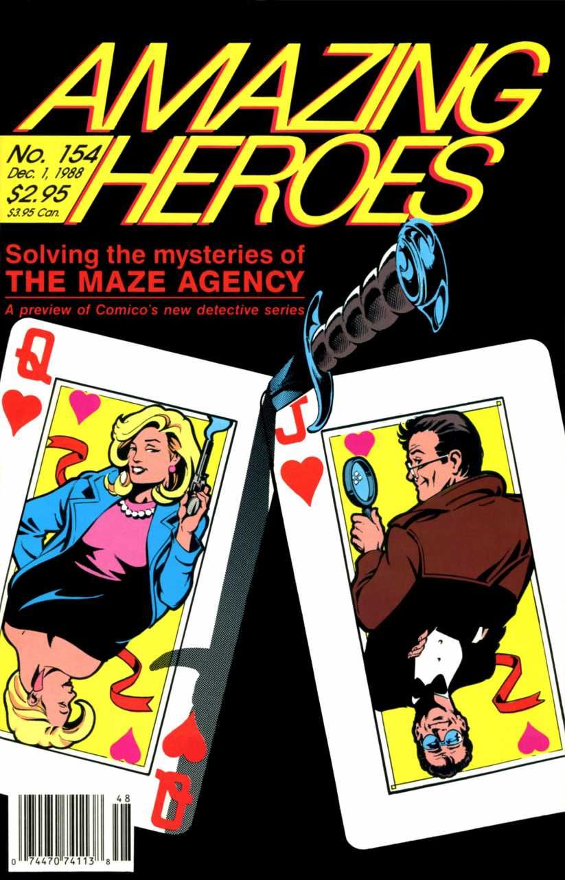 Amazing Heroes #154 Comic