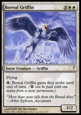 Boreal Griffin (Coldsnap) Trading Card