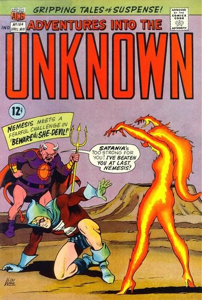 Adventures into the Unknown #164 Comic