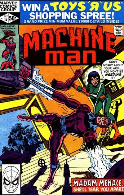 Machine Man #17 Comic