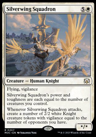 Silverwing Squadron (March of the Machine Commander Decks) Trading Card