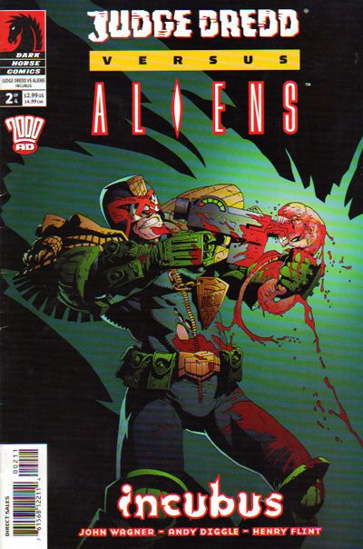 Judge Dredd vs Aliens: Incubus #2 Comic