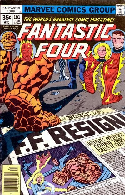 Fantastic Four #191 Comic