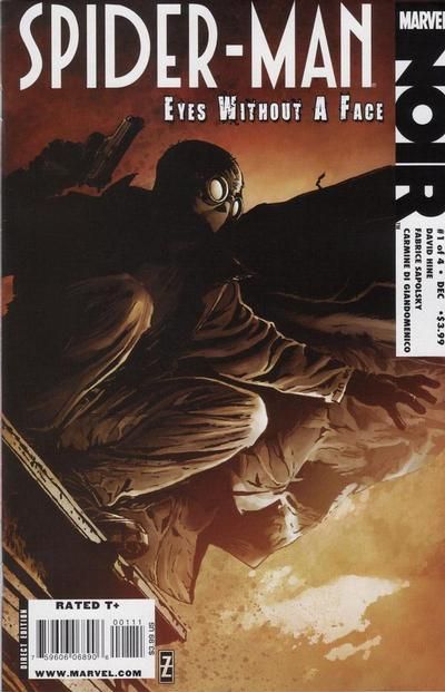 Spider-Man Noir: Eyes Without A Face #1 Comic